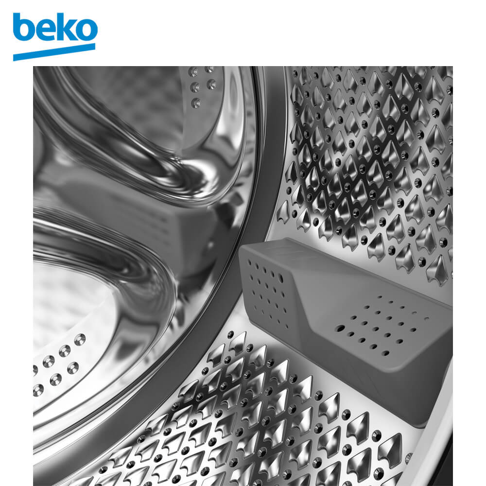 BEKO WTV8736X S Freestanding Washing Machine (8 kg, 1400 rpm)
