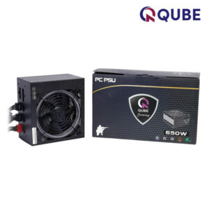 Qube Gaming 650W 80+ Bronze Fully Modular Power Supply