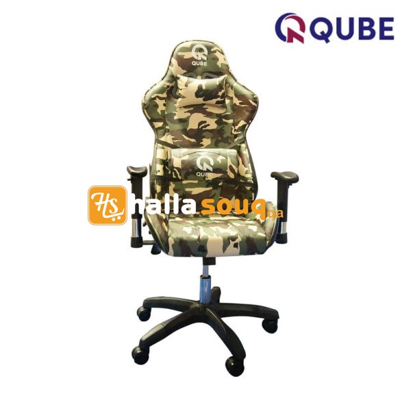 QUBE Levin Gaming Chair - Military Green