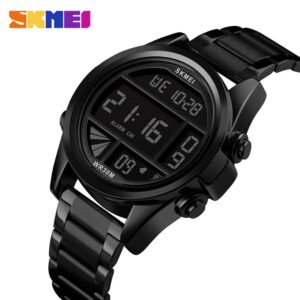 SKMEI SK 1448BK Men's Watch Creativity Digital Watch - Black