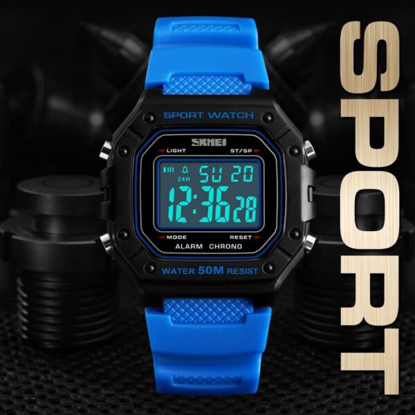 SKMEI SK 1496RD Men's Watch Digital Sport Wristwatch - Red