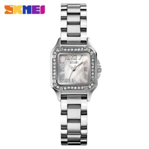 SKMEI SK 1755SI Women's Luxury Quartz - Silver