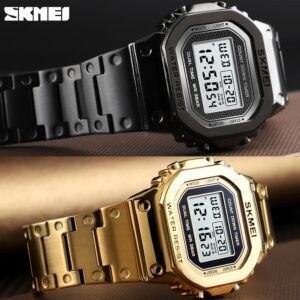 SKMEI SK 1456SI Men's Watch Digital - Silver