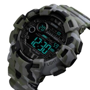 SKMEI SK 1472CMGN Men's Digital Watch Military - Green Camouflage