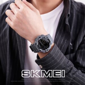 SKMEI SK 1472KH Men's Digital Watch Military - Khaki
