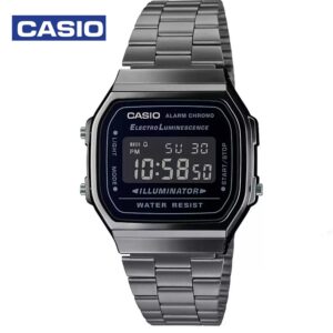 Casio A168WGG-1BDF Mens Vintage Digital Watch