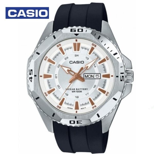 Casio MTP-1085-7AVDF Mens Analog Watch Black