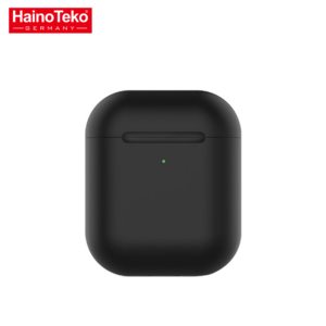 Haino Teko POP 2030 pro Gold Edition Bluetooth wireless Earpods with Case and Wireless Charger - Black