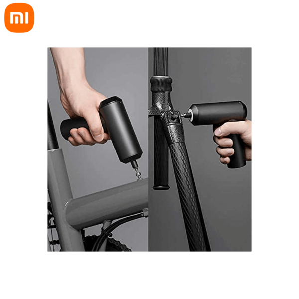 Xiaomi Mi Electric Screwdriver 3.6V, Cordless Rechargeable Electric Screwdriver (With 12Pcs S2 Screw Bits ) - Black