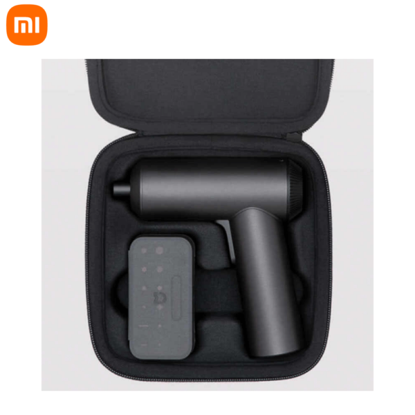 Xiaomi Mi Electric Screwdriver 3.6V, Cordless Rechargeable Electric Screwdriver (With 12Pcs S2 Screw Bits ) - Black