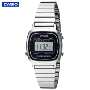 Casio LA-670WA-2DF Ladies Digital Watch Silver
