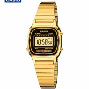 Casio LA-670WGA-1DF Ladies Digital Watch Gold