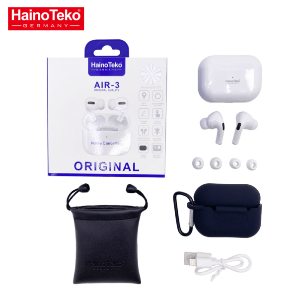 Haino Teko Air 3 Bluetooth wireless Earbuds - White
