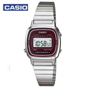 Casio LA-670WA-4DF Ladies Digital Watch Silver