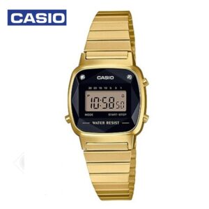 Casio LA-670WGAD-1DF Ladies Digital Watch Authentic Diamond Series Vintage