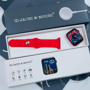 Jachi & Muchi Watch Series 7 Smartwatch With 2 Straps, 1.75 Inch Display - Black