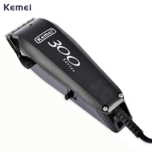 Kemei KM-8819 Electric Hair clipper Ceramic Titanium Hair Trimmer - Black