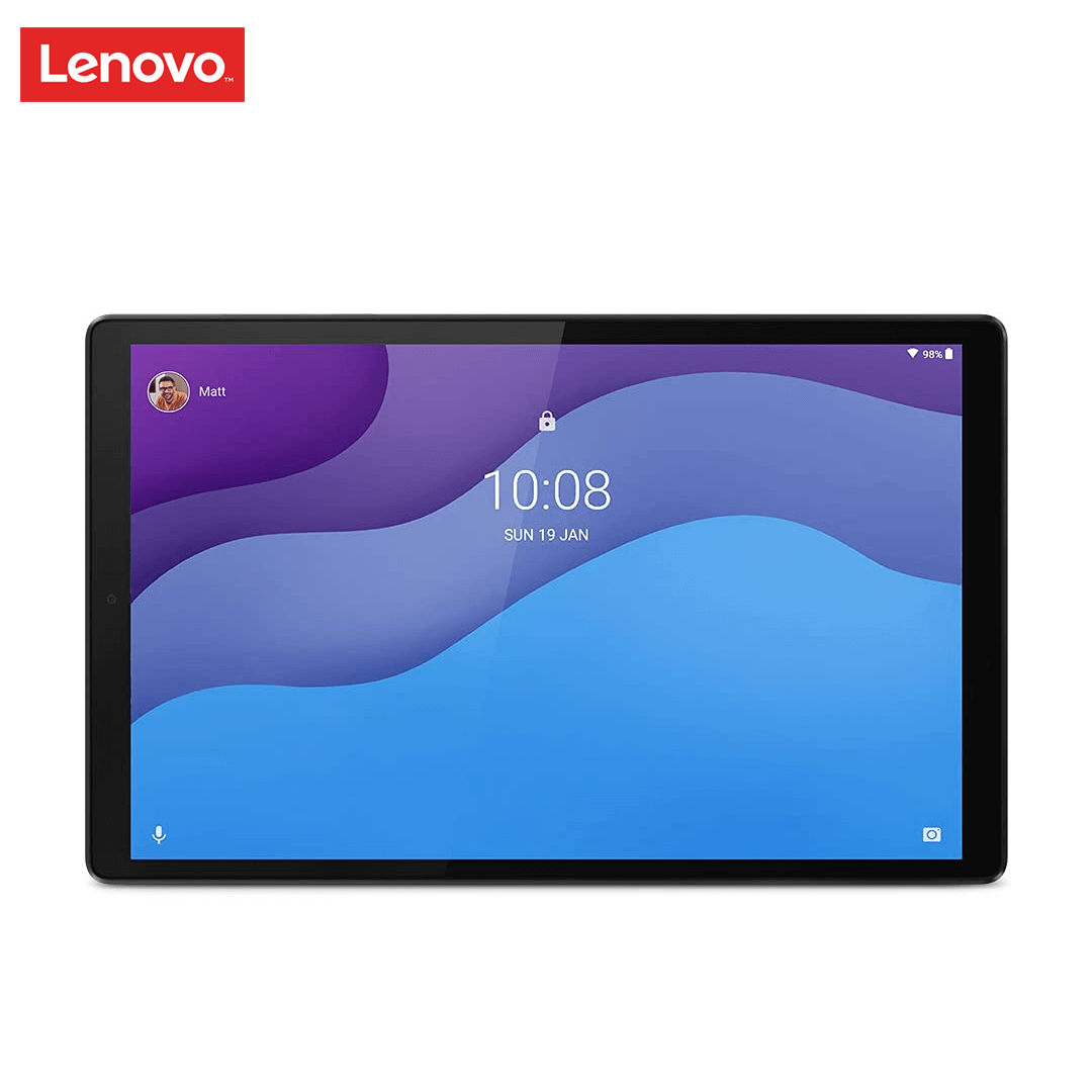 Lenovo M10 HD - Tab X306F ZA6W0166AE Tablet ( 10.1"Inch HD, 2GB Ram, 32GB Storage, MicroSD card (Up to 1TB), Wifi, 5000mAh Battery, Android 10) - Iron Grey