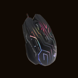 Meetion MT-GM22 Dazzling Gaming Mouse - Black