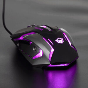 Meetion MT-M915 RGB Gaming Mouse, navigation Buttons - Black