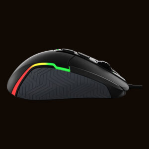 Meetion Poseidon MT-G3360 Professional Macro RGB Gaming Mouse, 12000 dpi - Black