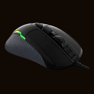 Meetion Poseidon MT-G3360 Professional Macro RGB Gaming Mouse, 12000 dpi - Black