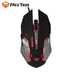 Meetion MT-M915 RGB Gaming Mouse, navigation Buttons - Black