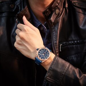 NAVIFORCE NF 9161 Men's Stainless Steel Wristwatch - Black