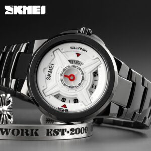 SKMEI SK 1699BK Men's Watch Stainless Steel - Black
