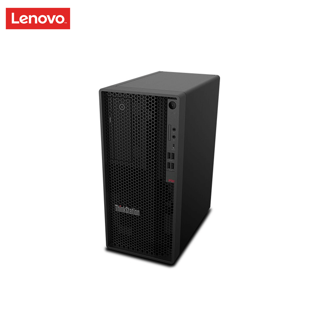 Lenovo ThinkStation P340 30DH00HJAX Tower (Intel Core i9-10900K, 16GB RAM, 512GB SSD, Intel Integrated, Windows 10 Pro ) - Black