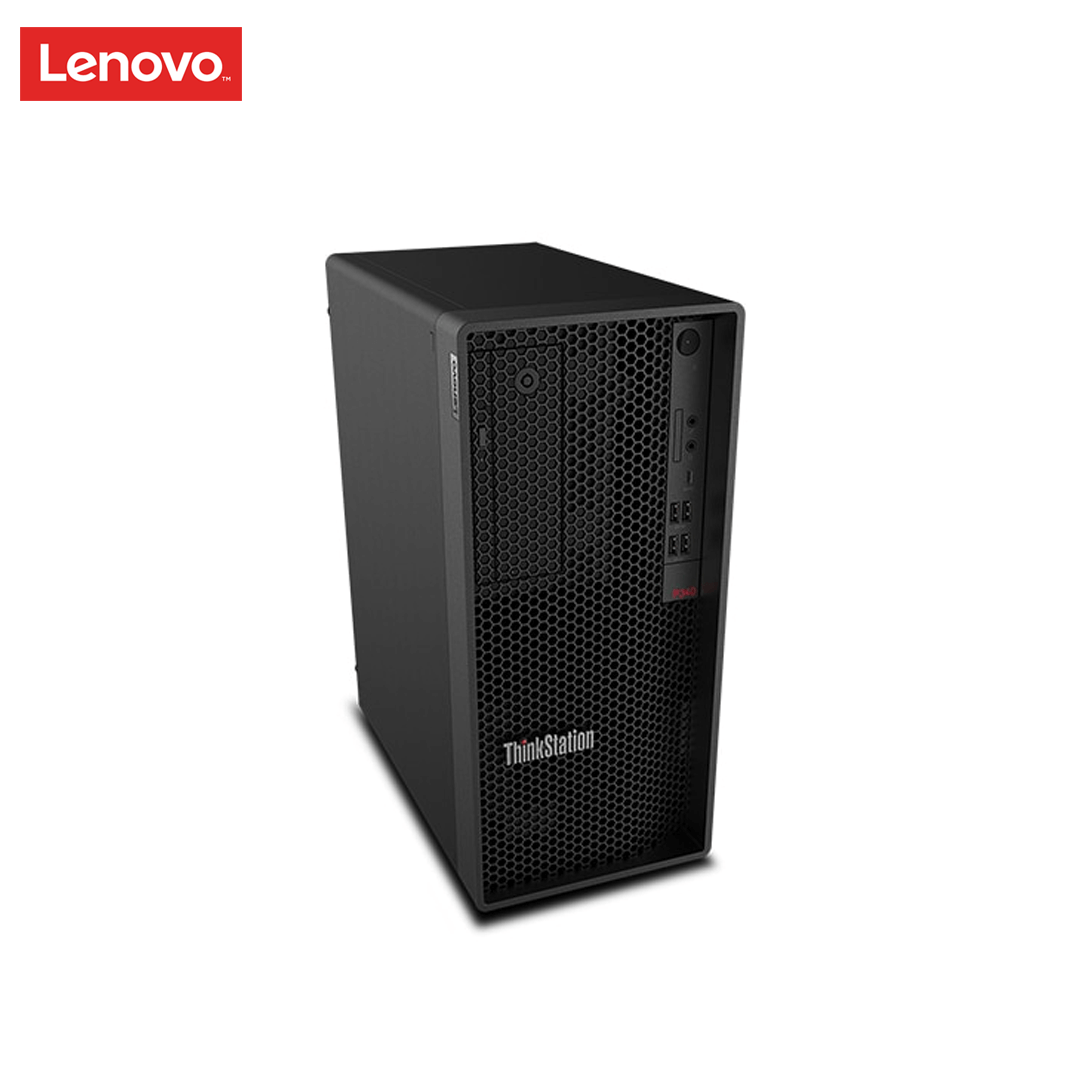 Lenovo ThinkStation P340 30DH00HJAX Tower (Intel Core i9-10900K, 16GB RAM, 512GB SSD, Intel Integrated, Windows 10 Pro ) - Black