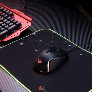 Meetion MT-PD120 Gaming Mouse Pad with RGB Backlit - Black