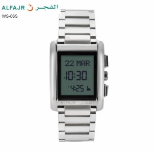 ALFAJR WS-06S Islam Prayer Classic Watch with Qibla direction