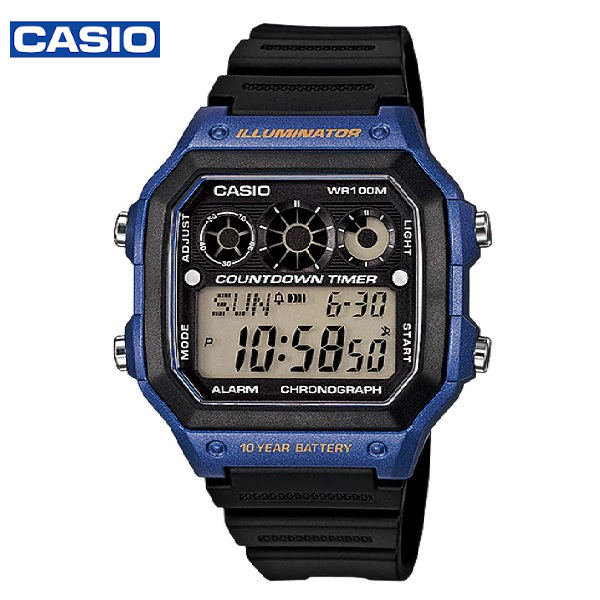 Casio AE-1300WH-2AVDF Youth Series Mens Digital Watch