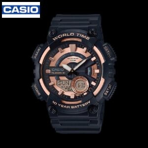 Casio AEQ-110W-1A3VDF Youth Series Analog-Digital Multi-Function Watch