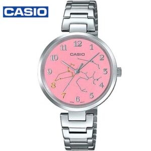 Casio LTP-E02D-4ADR Analog Ladies Dress Watch