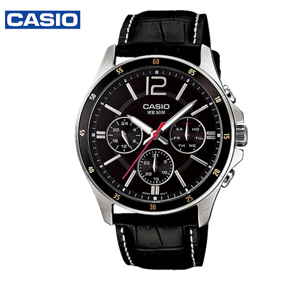 Casio MTP-1374L-1AVDF Multi Hands Men's Dress Watch