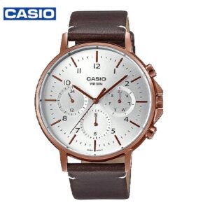 Casio MTP-E321RL-5AVDF Multi Hands Men's Dress Watch