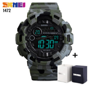 SKMEI SK 1472CMGN Men's Digital Watch Military - Green Camouflage