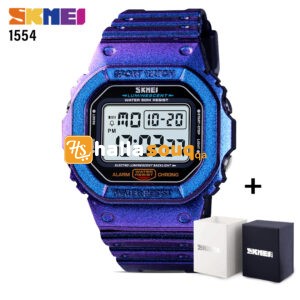 SKMEI SK 1554GTPL Men's Digital Watch Silicone band - Gradient Purple