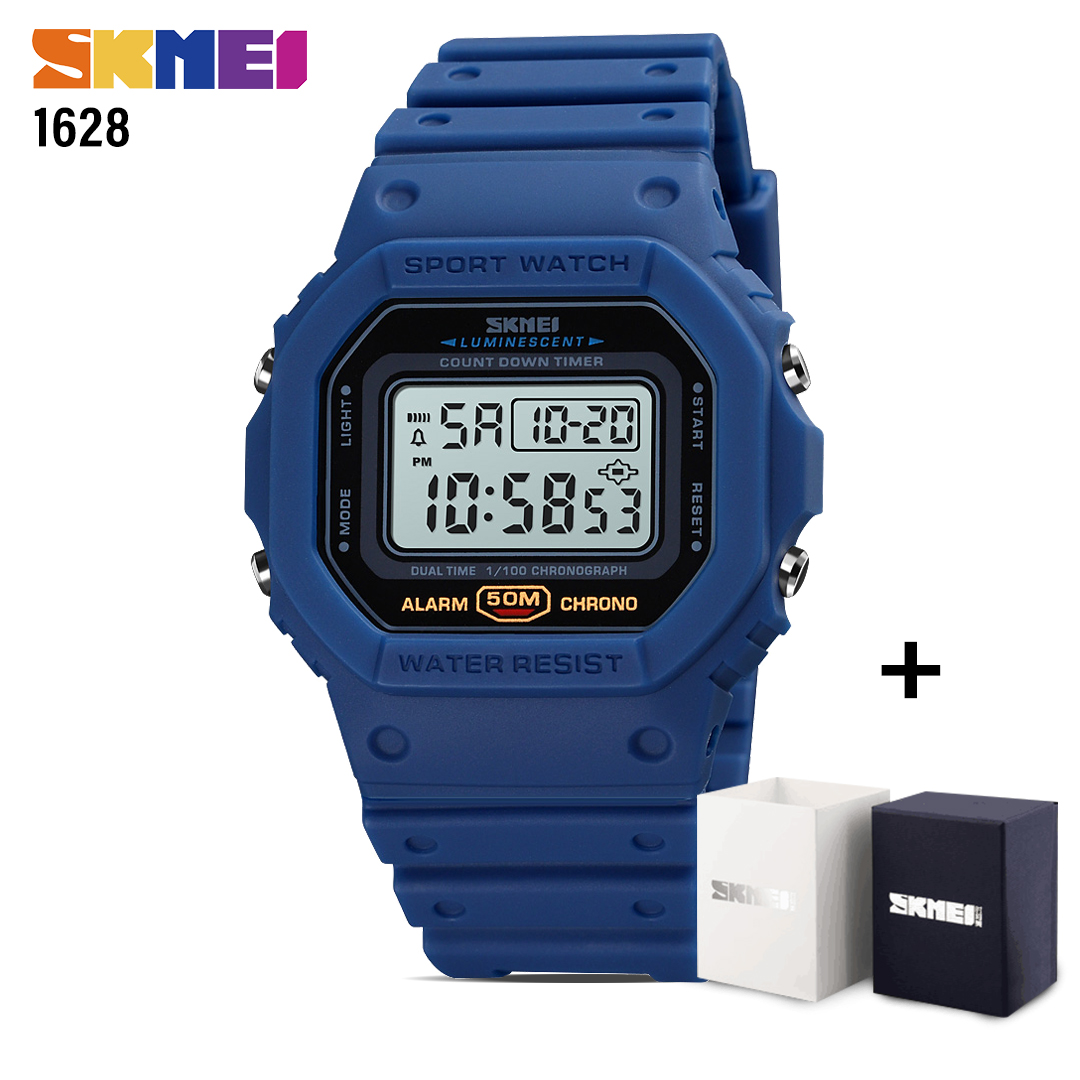 SKMEI SK 1628BU Men's watch Multifunctional Digital - Blue