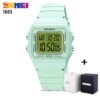 SKMEI SK 1683GN Unisex Sport Watch Led Light Electronic Watch - Green