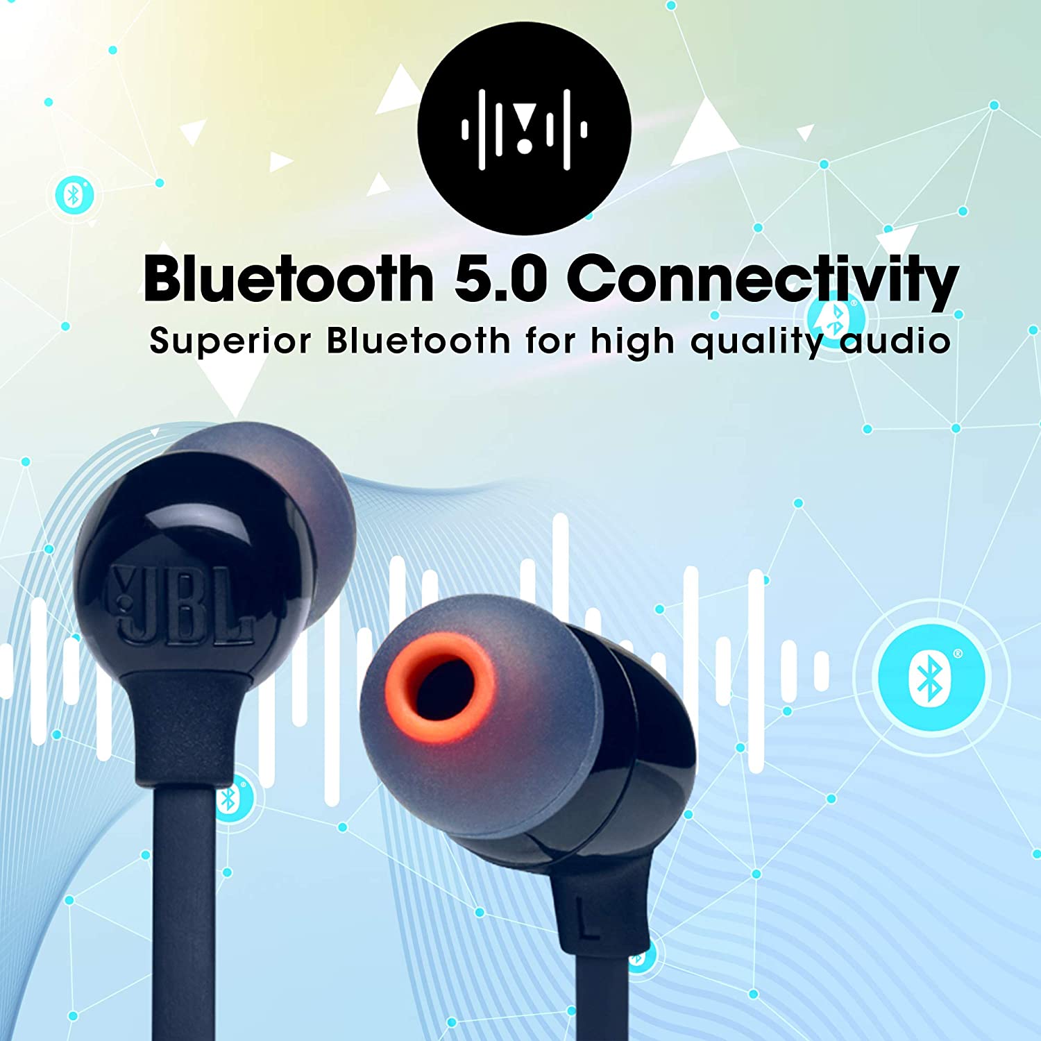 JBL Tune 125BT Wireless In Earphone - Blue