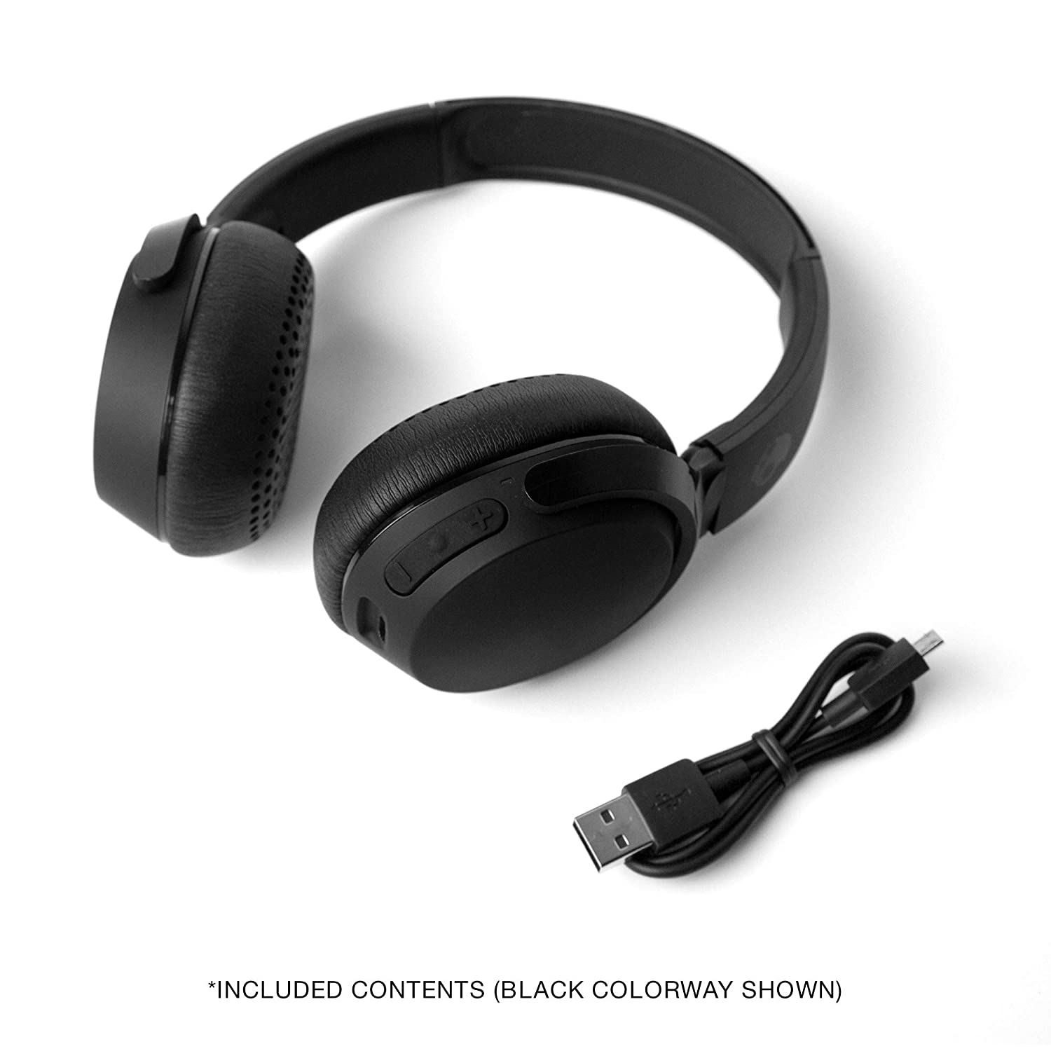 Skullcandy Riff Wireless On Ear Headphone - Black/Black/Black