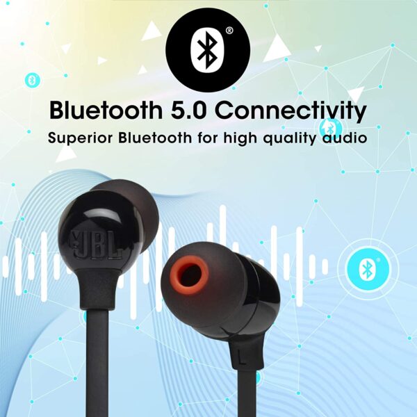 JBL Tune 125BT Wireless In Earphone - Black