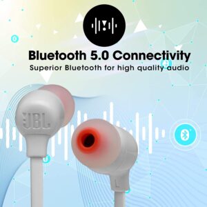 JBL Tune 125BT Wireless In Earphone - White
