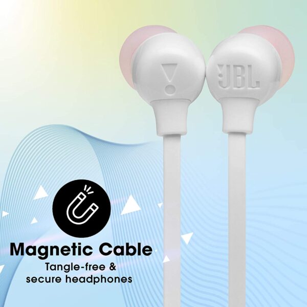 JBL Tune 125BT Wireless In Earphone - White