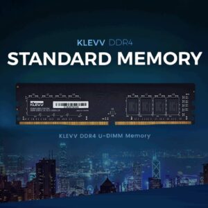 KLEVV 8GB (1 x 8GB) DDR4 UDIMM PC4-25600 3200MHz CL22 Unbuffered Non-ECC 1.2V 288 Pin Desktop Ram Memory
