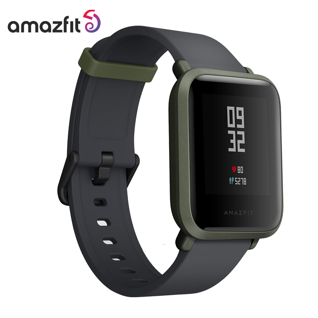 Amazfit Bip Touch Screen IP68 GPS Gloness Smart watch Heart Rate 45 Days Standby - Green