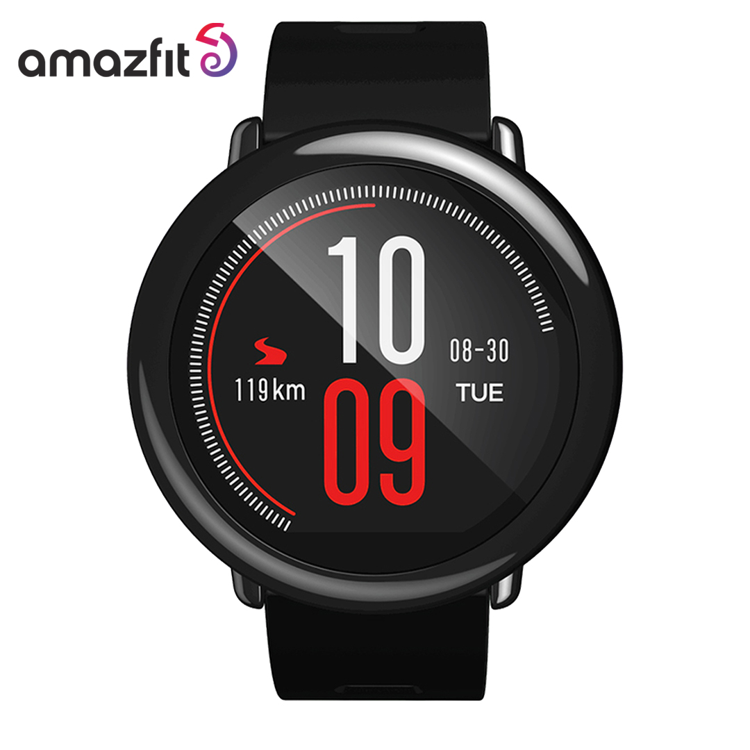 Amazfit Pace GPS Enabled Fitness Sport Watch - Heart Rate Sensor, Built-in GPS, info push and Pedometer (Black)